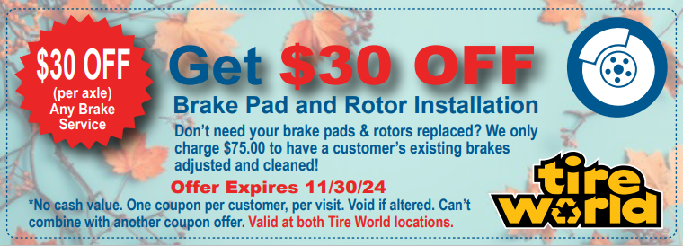 Brake Service coupon Frederick MD